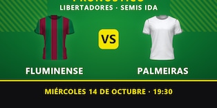 Pronósticos Fluminense vs. Palmeiras: se esperan goles de ambos equipos