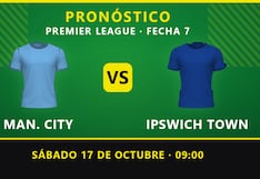 Pronósticos Manchester City vs Ipswich: Favorito claro y una cuota de valor