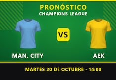 Pronósticos Manchester City vs AEK: ¿Dominio local con un goleador inesperado?