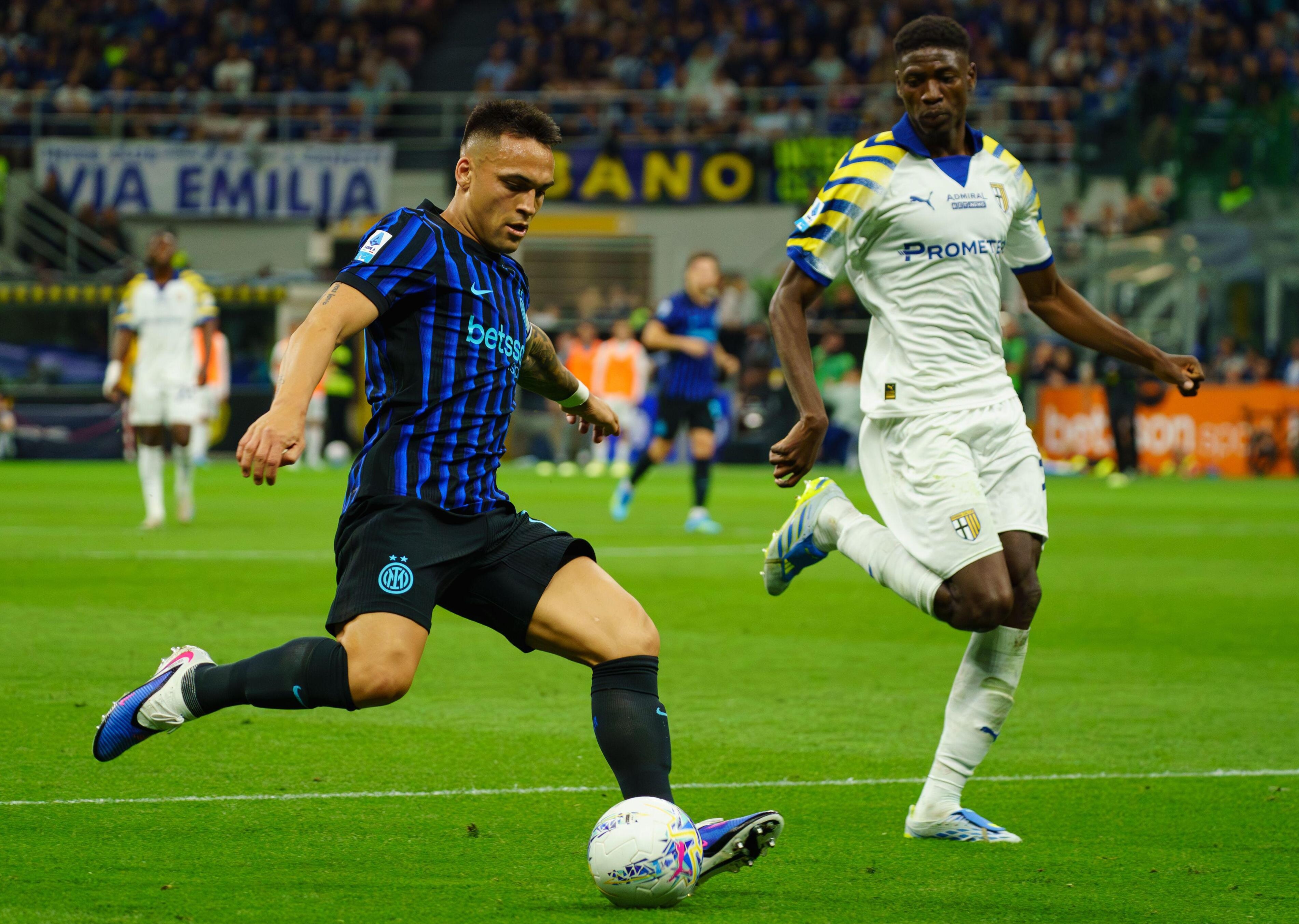 Los neroazzurros buscarán el doblete en la final de Copa Italia Lazio vs Inter (Crédito: Alamy Stock Photo).