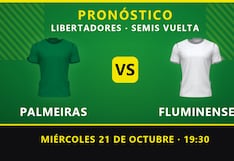 Pronósticos Palmeiras vs Fluminense: se esperan más de 2.5 goles