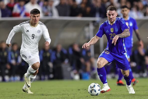 Argentina y Costa Rica se enfrentaron en amistoso de la fecha FIFA en Los Ángeles. (Foto: Getty Images)