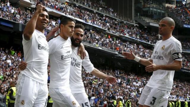 Real Madrid ganó 4-0 a Eibar en el Bernabéu por Liga BBVA