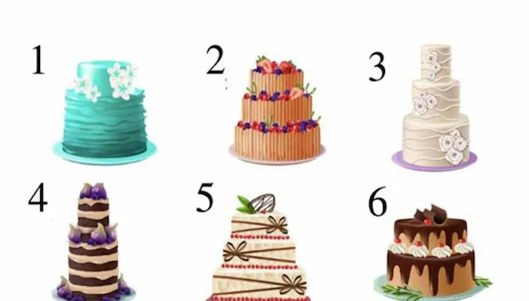 TEST VISUAL | Esta imagen te muestra seis pasteles diferentes. Selecciona uno. (Foto: namastest.net)