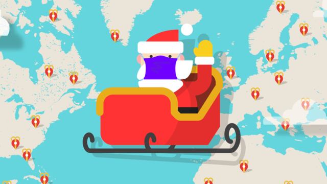 ¿Dónde se encuentra Papá Noel en tiempo real? Revisa el mapa interactivo