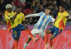 Colombia vs. Argentina (0-1): gol, video y resumen del partido por Mundial Sub-20