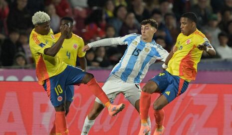 Colombia vs. Argentina (0-1): gol, video y resumen del partido por Mundial Sub-20