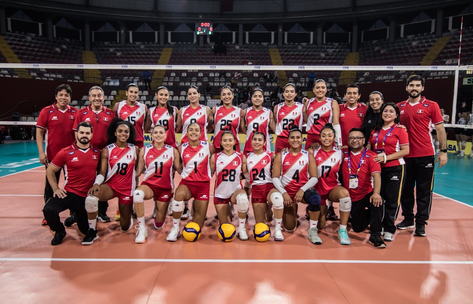 Este es el equipo de Perú para esta Copa Sudamericana. (Foto: FPV)