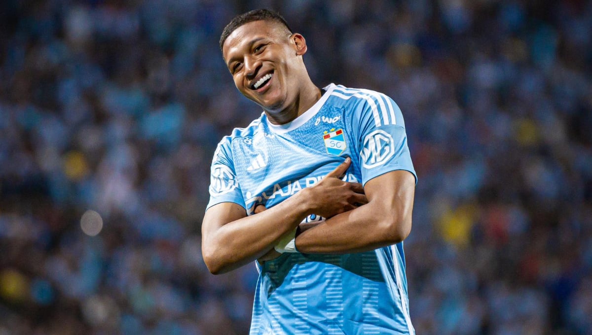 Fernando Pacheco sorprendió a todos marcando el 2-0 a favor de Sporting Cristal. (Foto: Liga 1)