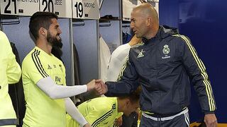 Zidane se opuso a que Isco fuera al Arsenal en el mercado de fichajes