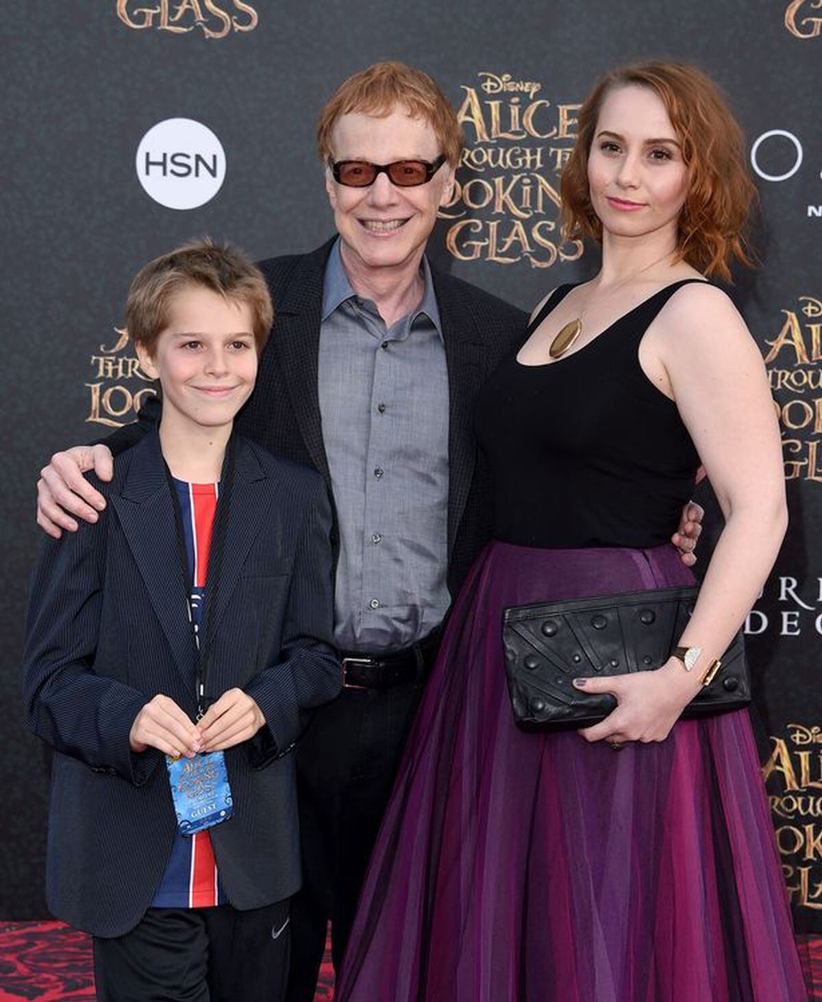 Danny Elfman junto a su hija y su esposa, la actriz Bridget Fonda (Foto: EFE)