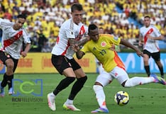 Canal RCN transmitió el partido Colombia 2-0 Perú por amistoso FIFA 2026