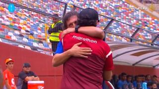 ¿Qué se dijeron?: Pedro Troglio y el largo abrazo con Mario Salas [VIDEO]