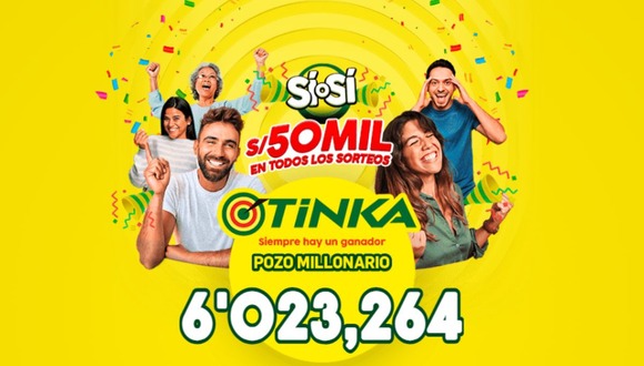 Sorteo La Tinka del miércoles 12 junio 2024: ver números ganadores de la lotería. (Foto: Intralot).