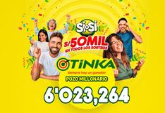 Sorteo La Tinka miércoles 12 junio 2024: ver números ganadores de la lotería