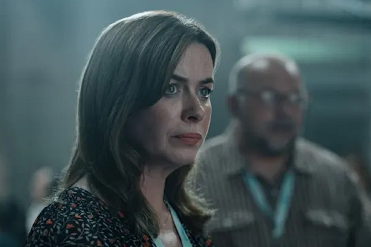 Eve Myles como Alice Sinclair en la serie "Hijack" (Foto: Apple TV+)