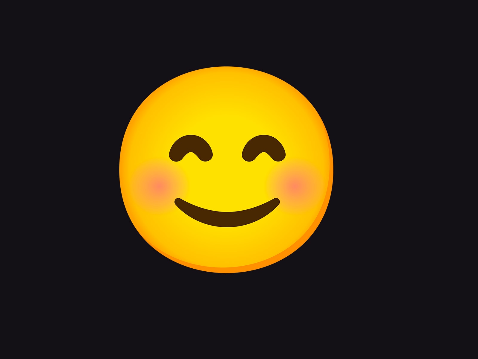 WHATSAPP | Si tu pareja o amigo te mandó el emoji de la carita feliz sonrojada, aquí te decimos qué significa en WhatsApp. (Foto: Emojipedia)