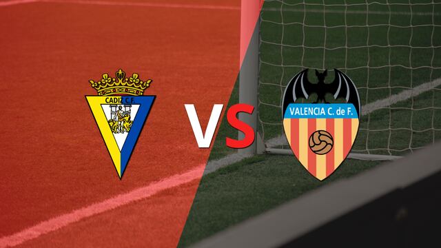 Por la fecha 8 se enfrentarán Cádiz y Valencia