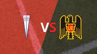 Termina el primer tiempo con una victoria para U. Católica vs Unión Española por 1-0