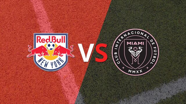 Termina el primer tiempo con una victoria para New York Red Bulls vs Inter Miami por 1-0