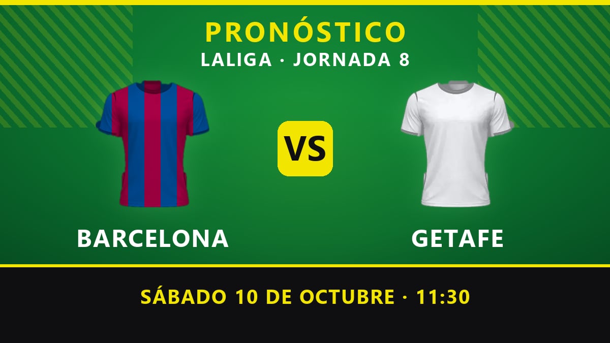 Pronósticos Barcelona vs Getafe: Análisis de una victoria sin recibir goles