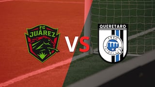 Comenzó el segundo tiempo y FC Juárez está empatando con Querétaro en el estadio Olímpico Benito Juárez