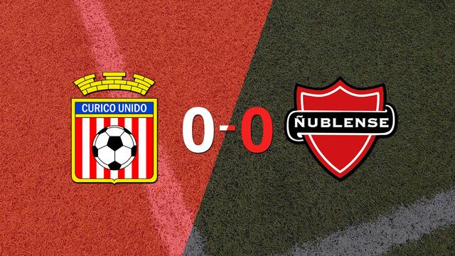 Curicó Unido y Ñublense no se sacaron ventaja y terminaron sin goles