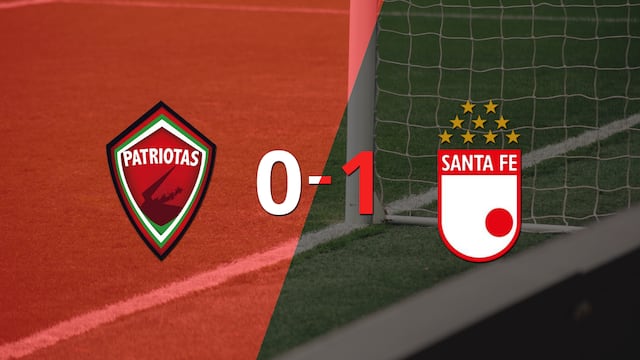 Santa Fe derrotó con lo justo a Patriotas FC en su casa