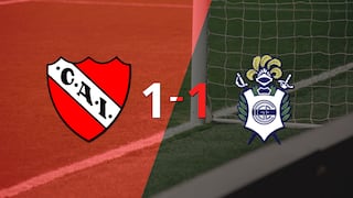 Independiente y Gimnasia se repartieron los puntos en un 1 a 1