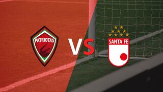 ¡Inició el complemento! Santa Fe derrota a Patriotas FC por 1-0