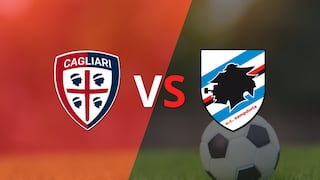 ¡Ya se juega la etapa complementaria! Cagliari vence Sampdoria por 1-0