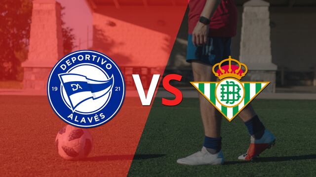 Comenzó el segundo tiempo y Alavés está empatando con Betis en el Mendi