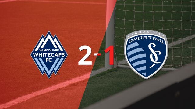 Vancouver Whitecaps FC logró una victoria de local por 2 a 1 frente a Sporting Kansas City