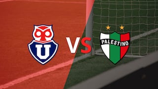 Comenzó el segundo tiempo y Universidad de Chile está empatando con Palestino en el Mundialista