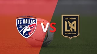 ¡Ya se juega la etapa complementaria! FC Dallas vence Los Angeles FC por 2-1