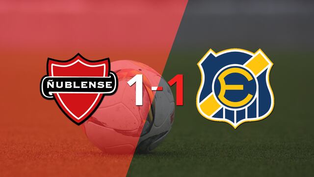 Reparto de puntos en el empate a uno entre Ñublense y Everton