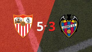 José Luis Morales marcó un doblete pero Levante perdió con Sevilla