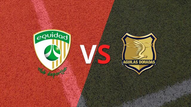 Termina el primer tiempo con una victoria para Águilas Doradas Rionegro vs La Equidad por 2-0