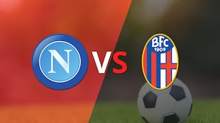 Victoria parcial para Napoli sobre Bologna en el estadio Diego Armando Maradona