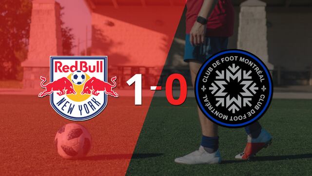 A New York Red Bulls le alcanzó con un gol para derrotar a CF Montréal en el estadio Red Bull Arena