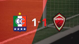 Once Caldas y Patriotas FC se repartieron los puntos en un 1 a 1