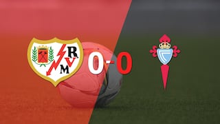 Cero a cero terminó el partido entre Rayo Vallecano y Celta