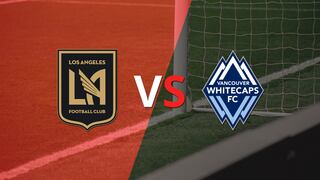 Al comienzo del segundo tiempo Los Angeles FC y Vancouver Whitecaps FC empatan 1-1