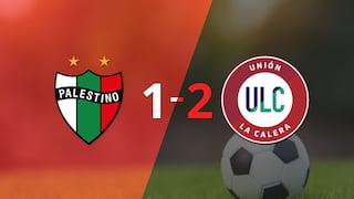 A U. La Calera le alcanzó con un gol para vencer por 2 a 1 a Palestino