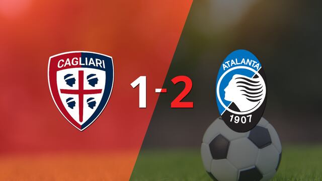 A Atalanta le alcanzó con un gol para vencer por 2 a 1 a Cagliari