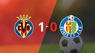 En su casa Villarreal derrotó a Getafe 1 a 0
