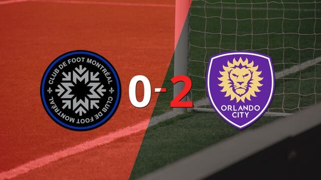 Orlando City SC, de visitante, derrotó 2-0 a CF Montréal