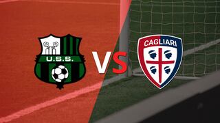 Sassuolo y Cagliari empatan en un partido muy parejo