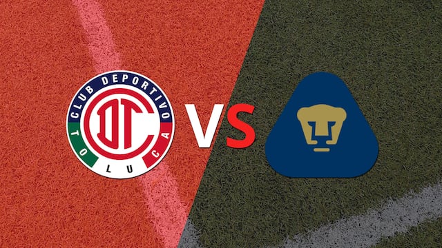 Pumas UNAM se impone 1 a 0 ante Toluca FC