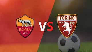 Termina el primer tiempo con una victoria para Roma vs Torino por 1-0